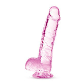 Dildo Crystalline Rose 15 cm